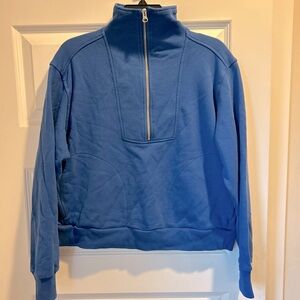 Everlane half zip sweatshirt NWOT